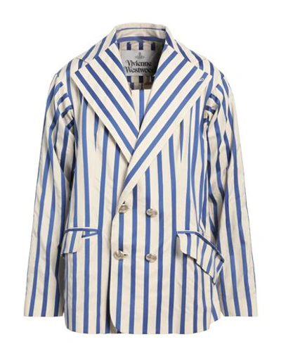 Vivienne Westwood Man Blazer Beige Size 40 Cotton