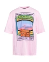 Dsquared2 Man T-shirt Pink Size Xxl Cotton