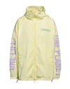 Dsquared2 Man Jacket Light Yellow Size Xl Polyamide In Yellow