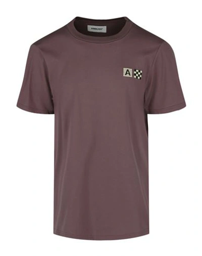 Ambush Folded Cotton T-shirt Man T-shirt Purple Size M Cotton