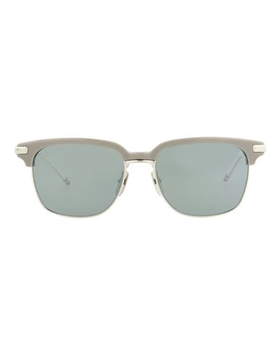 Thom Browne Square-frame Acetate Sunglasses Sunglasses Grey Size 55 Acetate