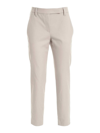 BRUNELLO CUCINELLI CROPPED PANTS IN BEIGE