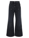 GIVENCHY WIDE LEG JEANS