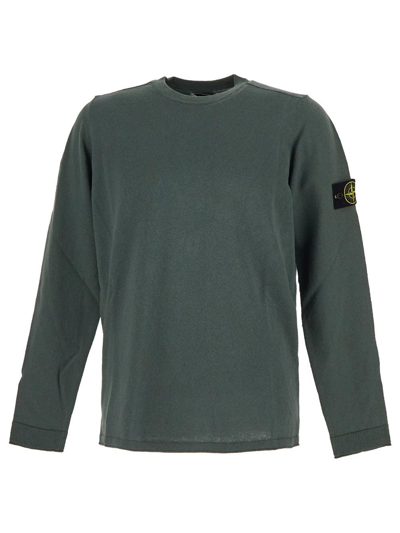 Stone Island Cotton Knitwear In Green