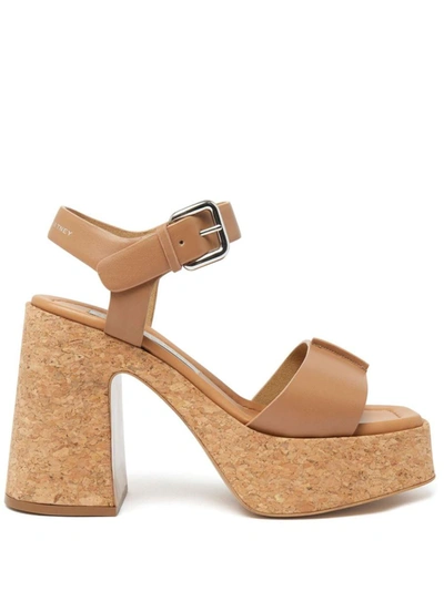 Stella Mccartney Sandals In Brown