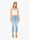 MOTHER PETITES THE LIL' INSIDER CROP STEP FRAY LIMITED EDITION JEANS