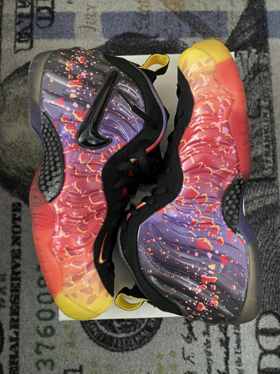 Pre-owned Jordan Nike Air Foamposite Pro Area 72 Asteroid Shoes In Multicolor