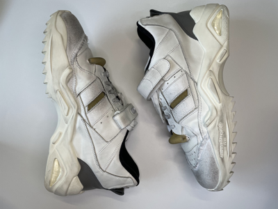 Pre-owned Maison Margiela Retro Fit Sneakers (0962) In Milky White