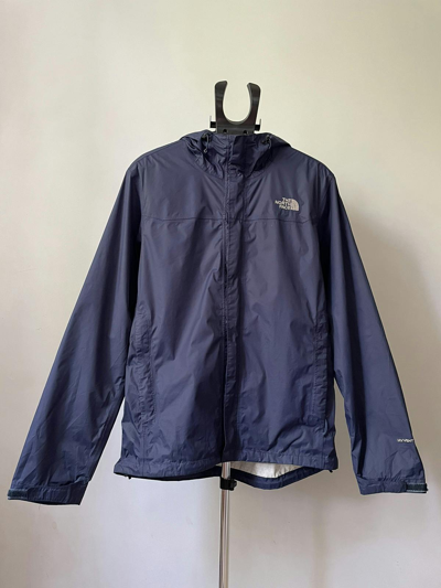 Pre-owned Outdoor Life X The North Face Hyvent 2.5l Rain Jacket In Dark Blue