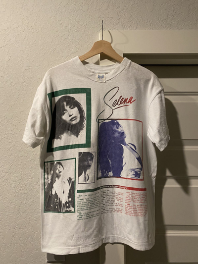 Pre-owned Rap Tees X Vintage Selena In White
