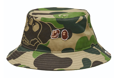 Pre-owned Bape X Bayc Bucket Hat Green