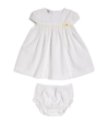 PAZ RODRIGUEZ EMBROIDERED DRESS AND BLOOMERS SET (1-24 MONTHS)