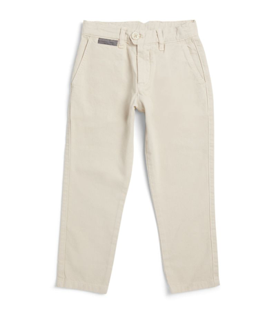 Eleventy Kids' Tailored Trousers (4-16 Years) In Neutral