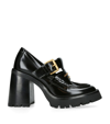ALEXANDER WANG LEATHER CARTER LOAFERS 70