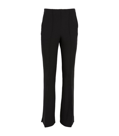 Veronica Beard Knit Orion Trousers In Black