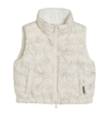 BRUNELLO CUCINELLI NYLON DOODLE DOWN VEST (4-12+ YEARS)