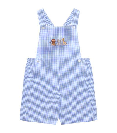 Trotters Alexander Dungarees (3-48 Months) In Blue