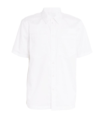Helmut Lang Cotton Short-sleeve Shirt In White