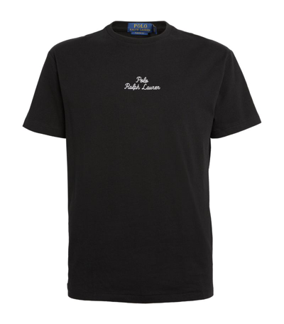 Polo Ralph Lauren Mini Logo T-shirt In Black