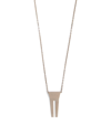 RICK OWENS TRUNK CHARM NECKLACE