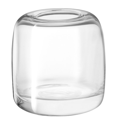 Lsa International Glass Melt Vase (15cm) In Clear