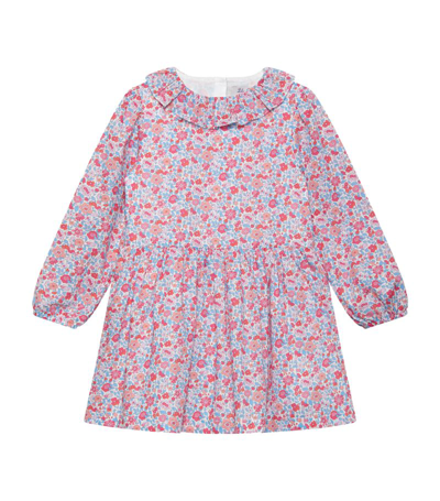 Trotters Kids' Floral Print Theresa Willow Dress (6-10 Years) In Multi