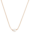 SOPHIE BILLE BRAHE YELLOW GOLD AND PEARL STELLA NECKLACE
