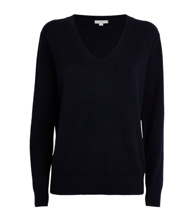 Vince Cashmere Weekend Sweater In Blue