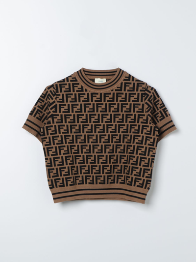 Fendi Jumper  Kids Kids Colour Tobacco