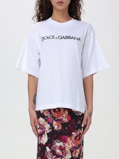 Dolce & Gabbana T-shirt  Woman Colour White