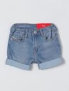 Diesel Shorts  Kids Color Denim In Denim
