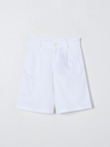DOLCE & GABBANA trousers DOLCE & GABBANA KIDS colour WHITE,F13344001