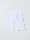 DOLCE & GABBANA PANTS DOLCE & GABBANA KIDS COLOR WHITE,F13344001