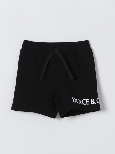 Dolce & Gabbana Babies' Shorts  Kids Color Black