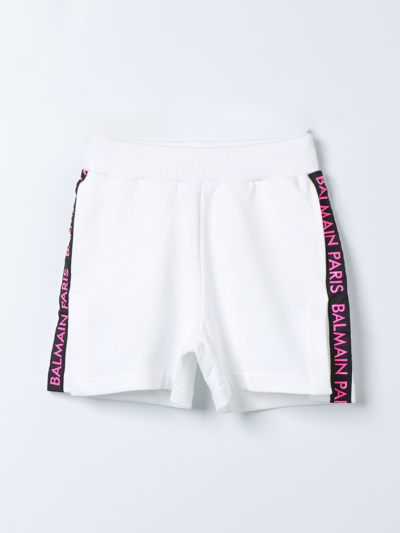 Balmain Short  Kids Kids Color White