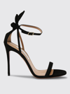 AQUAZZURA HEELED SANDALS AQUAZZURA WOMAN COLOR BLACK,F15420002