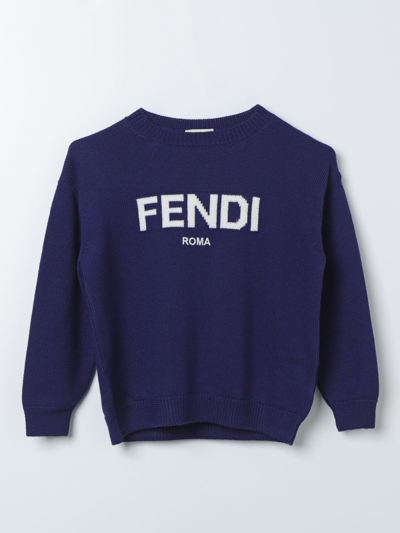 Fendi Jumper  Kids Kids Colour Blue