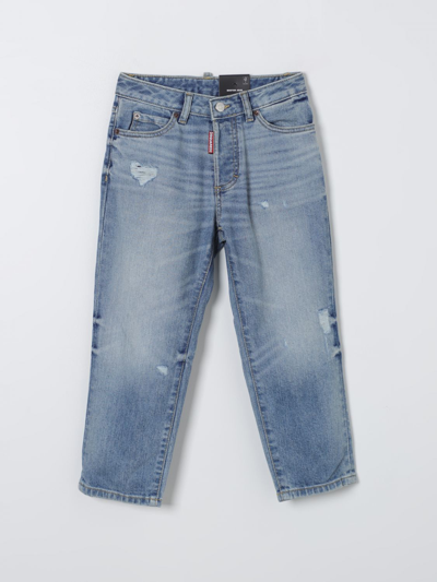 Dsquared2 Junior Trousers  Kids Colour Blue