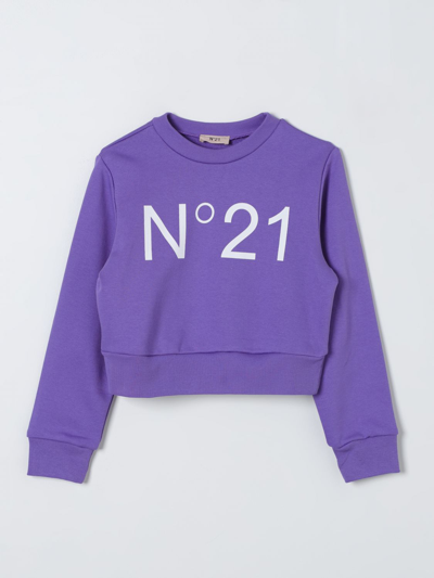 N°21 Sweater N° 21 Kids Color Violet