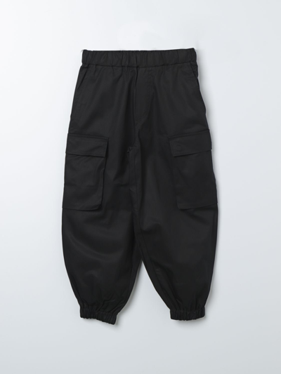 Mm6 Maison Margiela Babies' 裤子  儿童 颜色 黑色 In Black