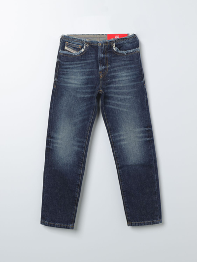 Diesel Pants  Kids Color Blue