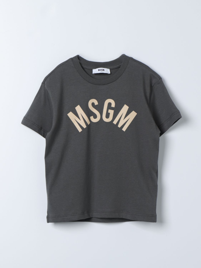 Msgm T-shirt  Kids Kids Colour Grey