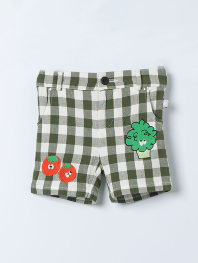 Stella Mccartney Babies' Shorts  Kids Kids Color Green