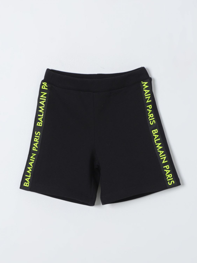 Balmain Babies' Shorts  Kids Kids Color Black