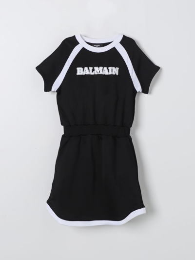 Balmain Dress  Kids Kids Color Black