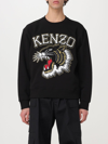 KENZO SWEATSHIRT KENZO MEN COLOR BLACK,F17672002