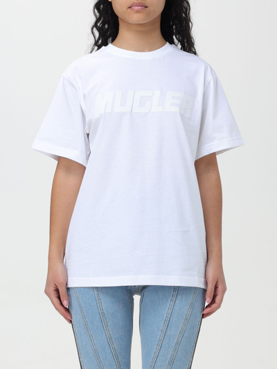 MUGLER T-SHIRT MUGLER WOMAN COLOR WHITE,F17710001