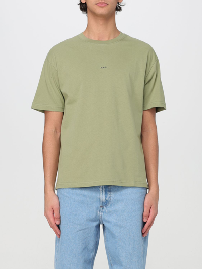 Apc T-shirt A.p.c. Men Colour Kaki