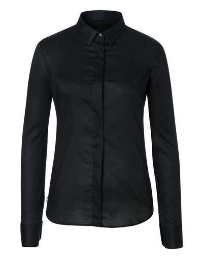 Philipp Plein Shirt "crystal Diva" In Black