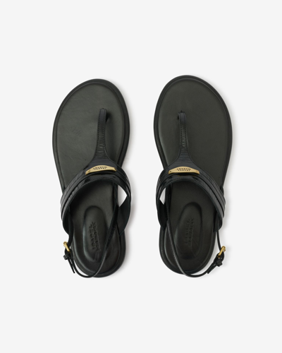 Isabel Marant Nya Sandals In Black